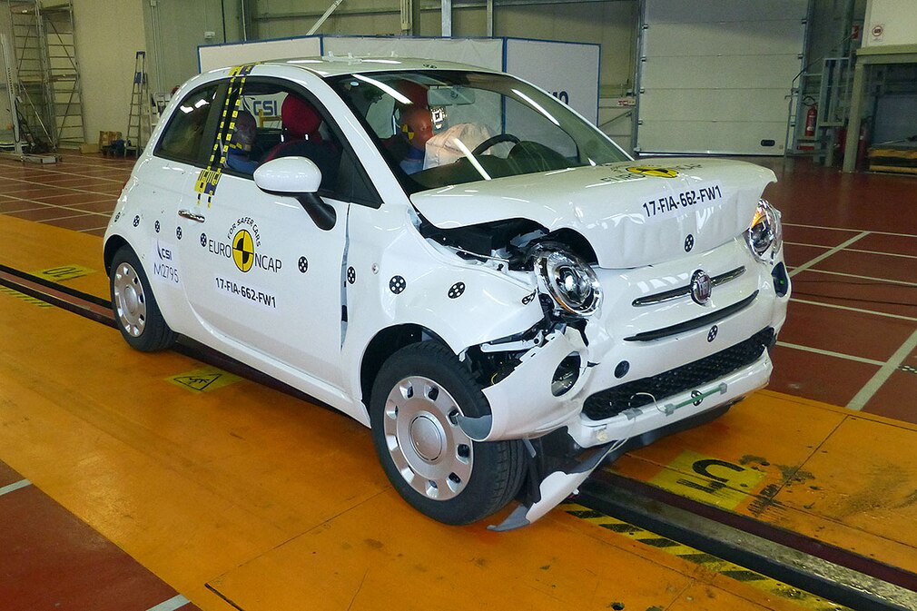Crashtest Fiat 500