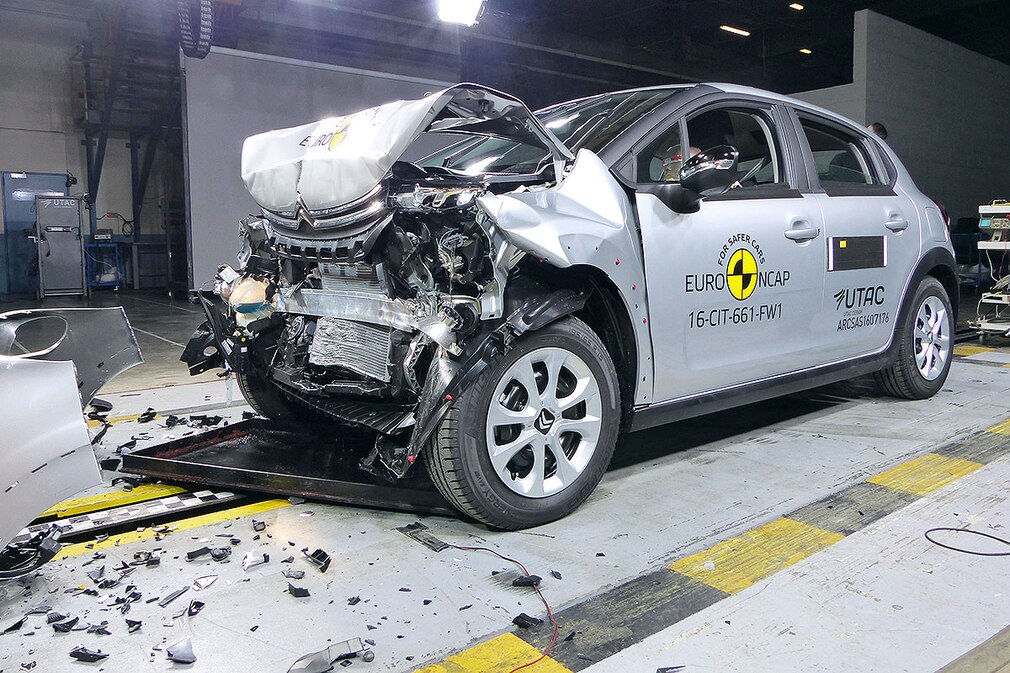 Crashtest Citroen C3