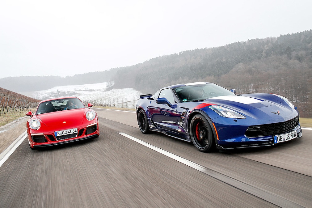 Corvette Grand Sport Porsche 911 GTS