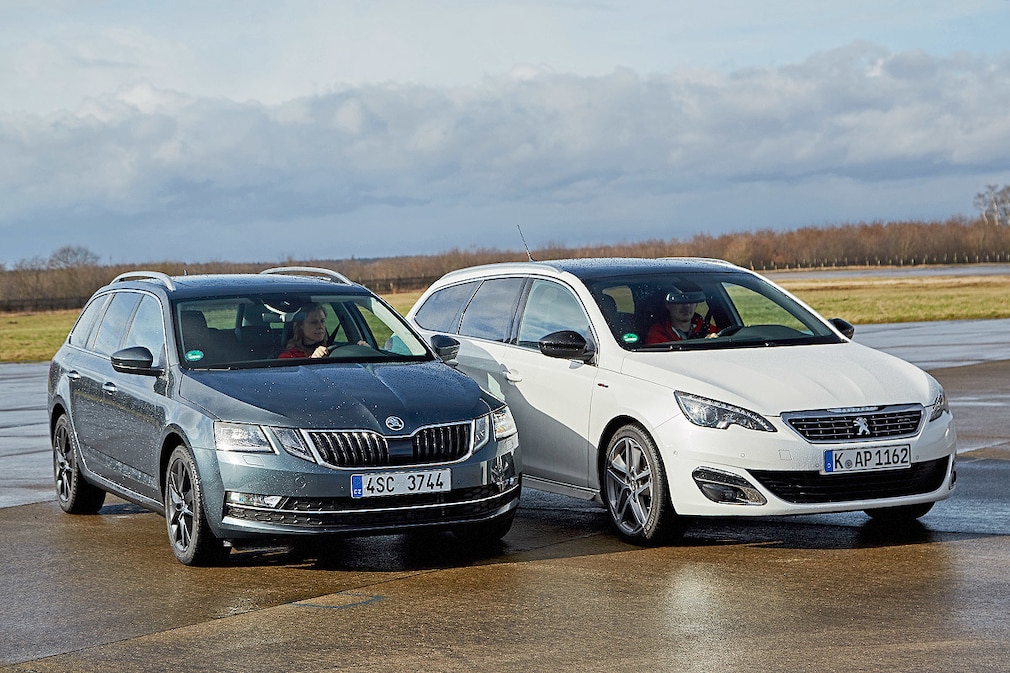 Skoda Octavia Combi Peugeot 308 SW