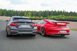 BMW M4 GTS Porsche 911 GT3