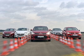 Fünf Kleinwagen im Vergleich