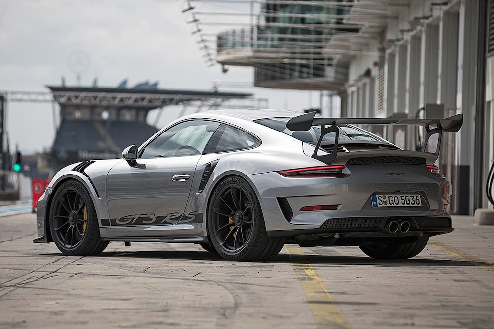 Porsche 911 GT3 RS Facelift (2018): Erlkönig