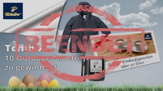Gewinnen Sie ein Tchibo Outdoor-Paket!