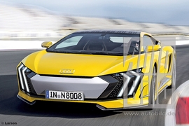 Audi R8 Illustration
