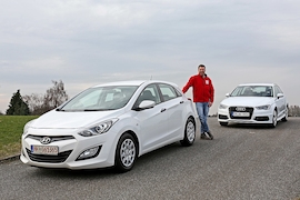 Hyundai i30, Audi A3
