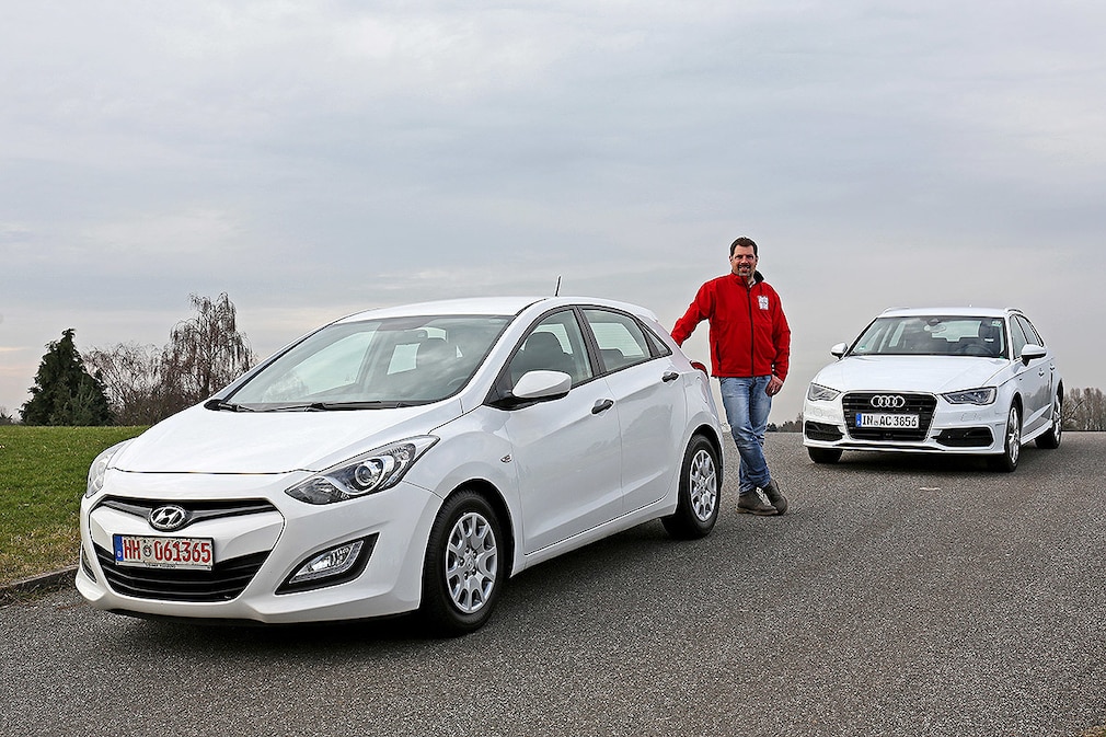 Hyundai i30, Audi A3