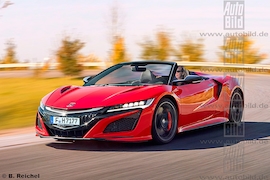 Honda NSX Roadster Illustration