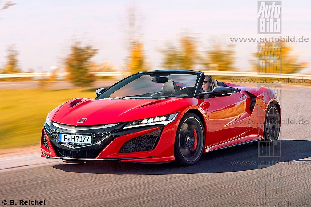 Honda NSX Roadster Illustration