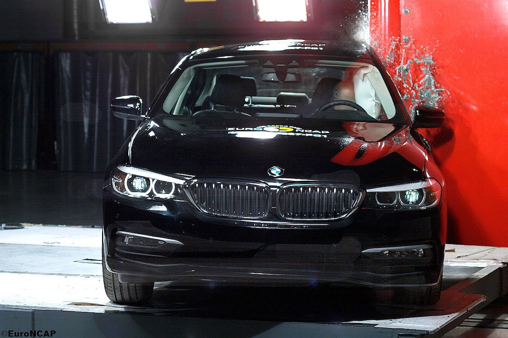 BMW 5er, Fiat Doblò: Euro NCAP Crashtest 2017
