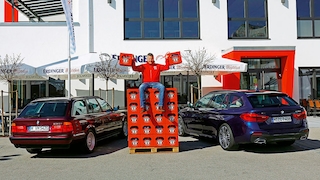 BMW 5er Touring trifft seinen Urahn