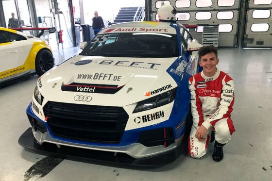 Audi TT Cup mit Fabian Vettel
