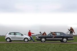 VW Polo 1.2, Buick Park Avenue 1991