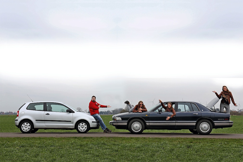 VW Polo 1.2, Buick Park Avenue 1991