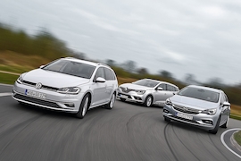 VW Golf Variant Opel Astra Sports Tourer Renault Mégane Grandtour