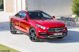 Mercedes GLA Coupé Illustration