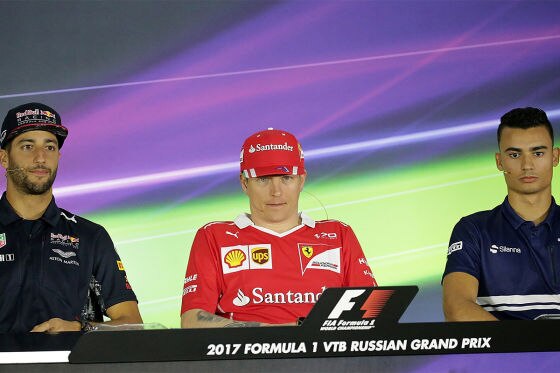 PK zum Russland GP