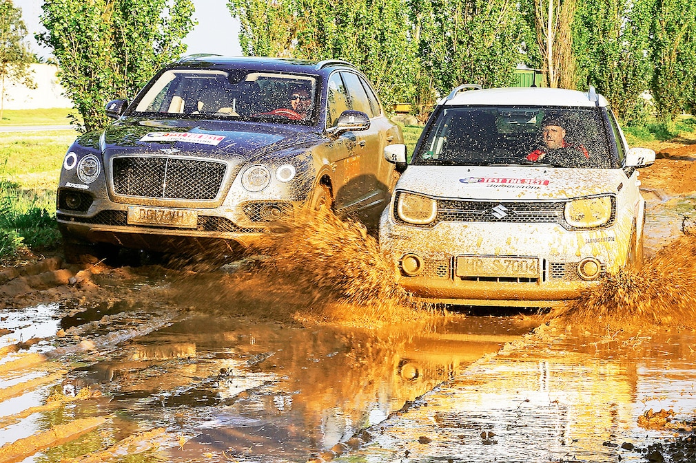 Bentley Bentayga Suzuki Ignis