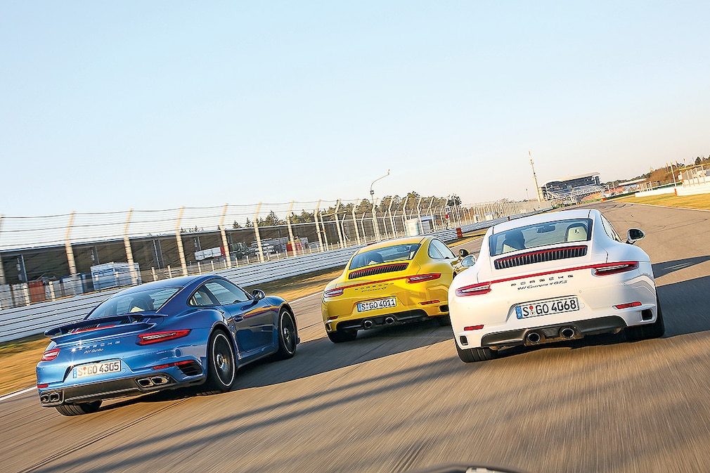Porsche 911 Turbo   Porsche 911 Carrera 4S   Porsche 911 Carrera 4 GTS