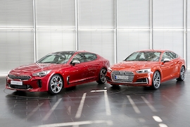 Audi S5 Kia Stinger