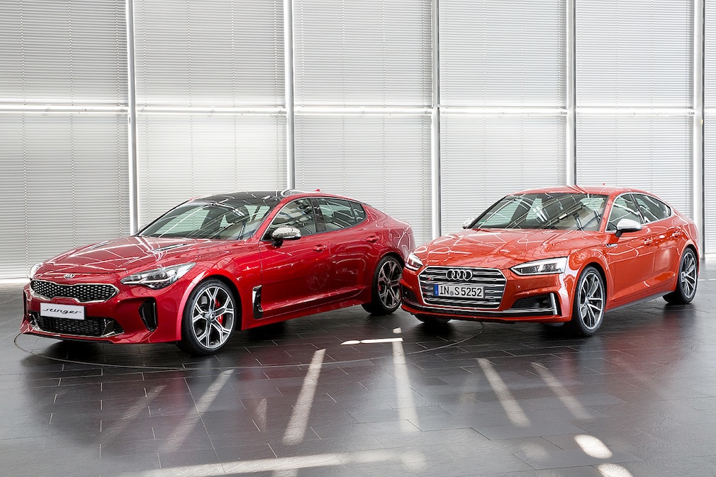 Audi S5 Kia Stinger