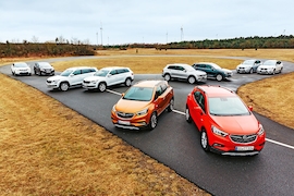 Fünf Auto-Paare im Allrad-Test