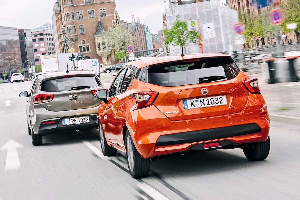 Kia Rio 1.2  Nissan Micra 0.9 IG-T