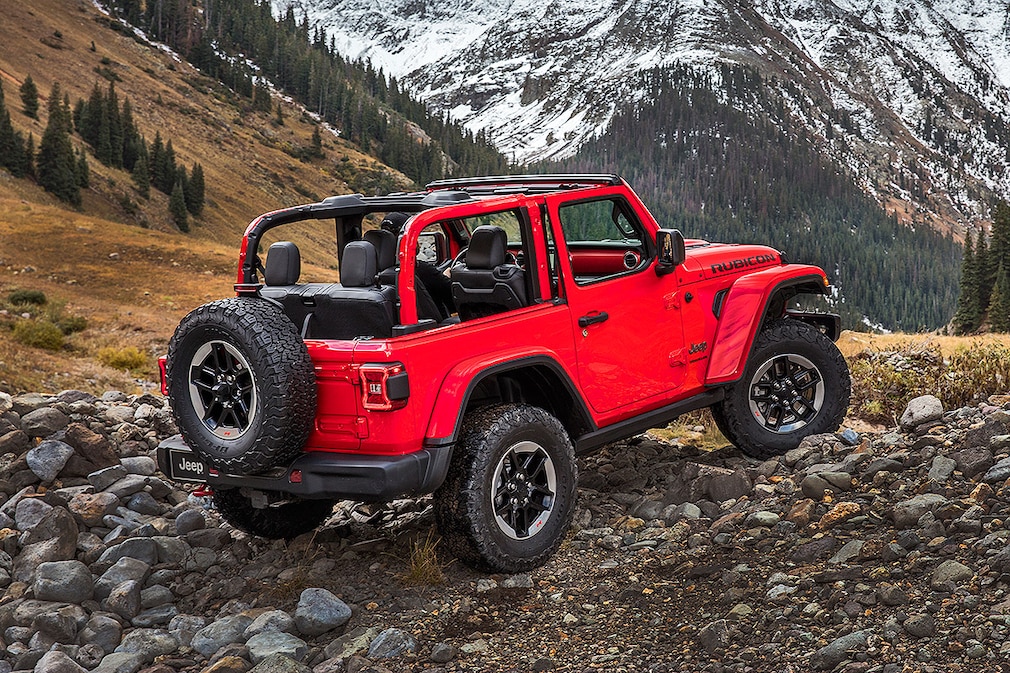 Jeep Wrangler !!! SPERRFRIST 29. November 2017 06:01 Uhr !!!