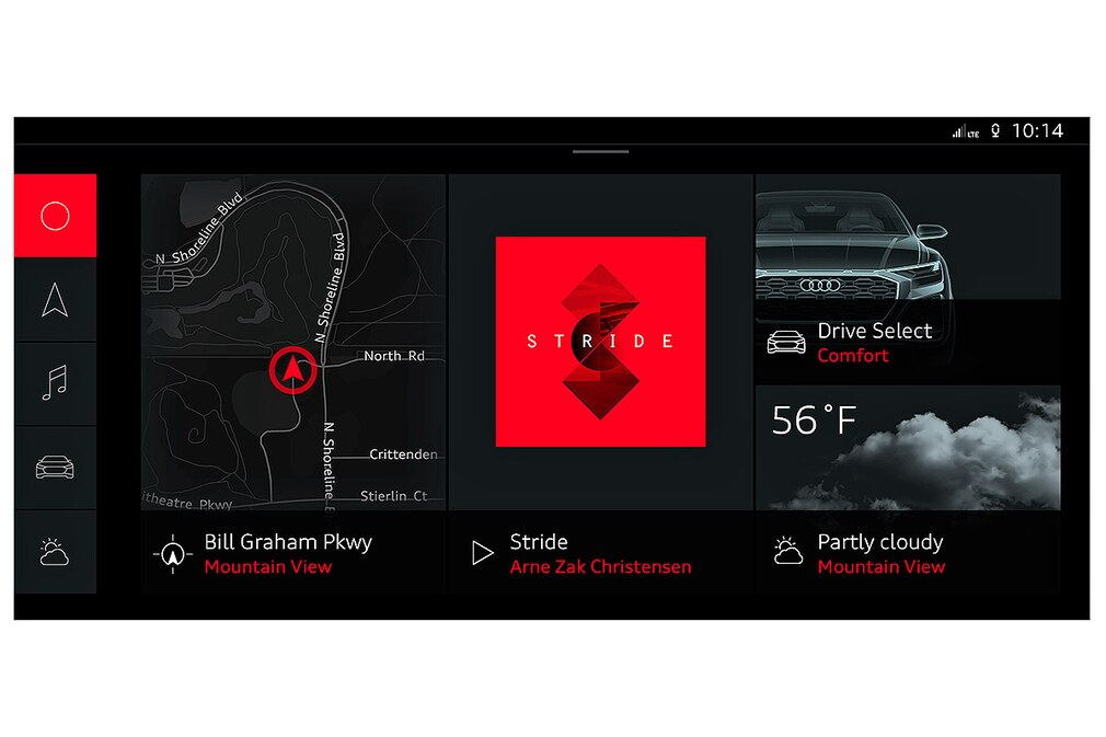 Audi Q8 Concept - Android-Betriebssystem