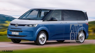 VW T7 New Bulli/Multivan (2019): Erlkönig, Vorschau
