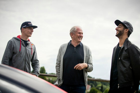 Verstappens Camper umgekippt