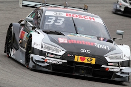 DTM: Erstes Podium für Rast