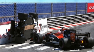 Formel 1: Bildergalerie Monaco-Unfälle