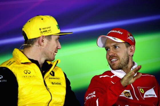 Hülkenberg & Vettel