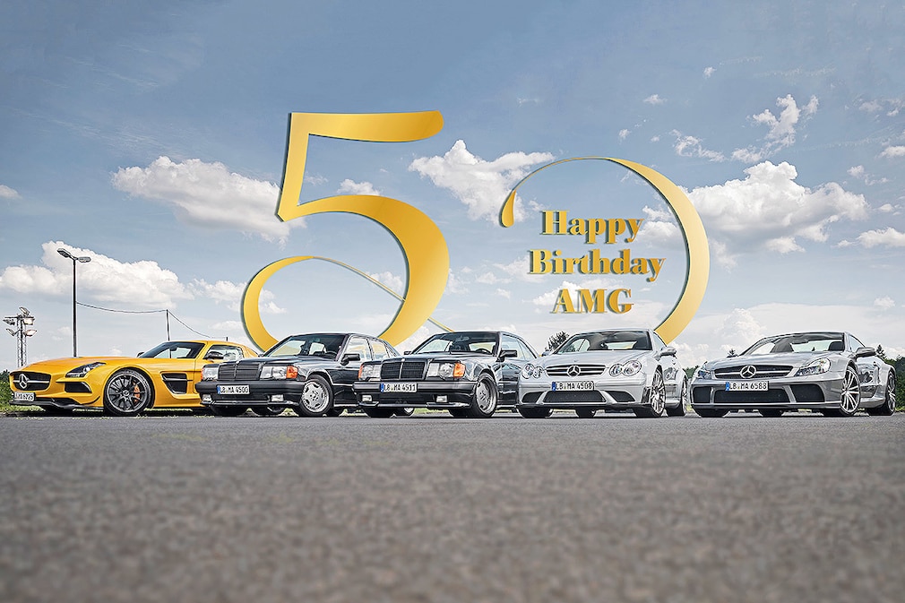 50 Jahre AMG: Fahrberichte