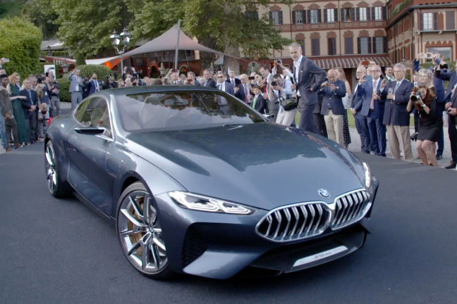 Video: Villa d'Este und BMW Concept 8 Series (2017 ...
