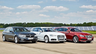 Audi A6 Avant/BMW 5er Touring/Mercedes E-Klasse T: Test