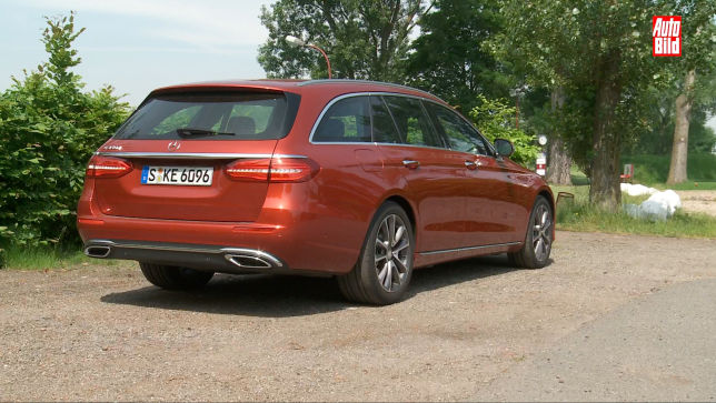 Video Kofferraum Mercedes Benz E350 D T Modell 2017 Autobild De