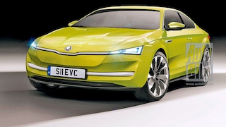 Skoda E-Coupé Illustration