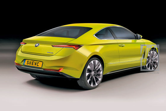 Skoda E-Coupé Illustration