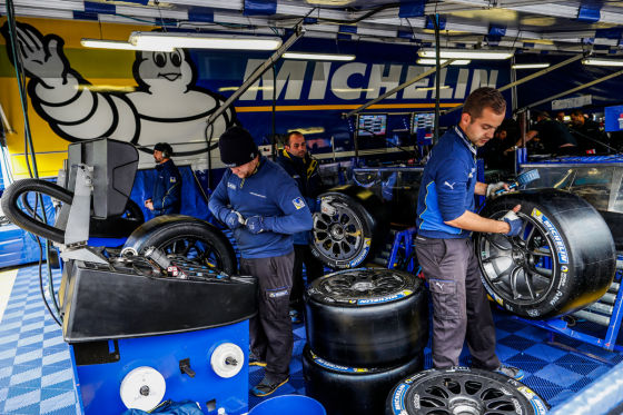 Michelin-Team in Le Mans
