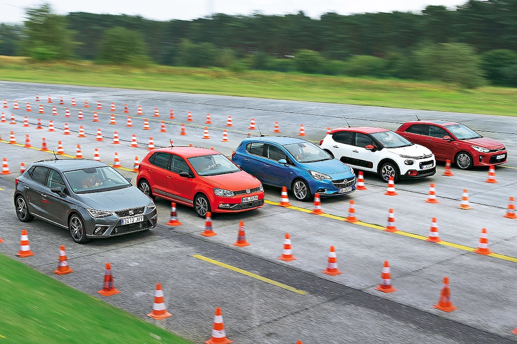 Fünf Kleinwagen im Vergleich