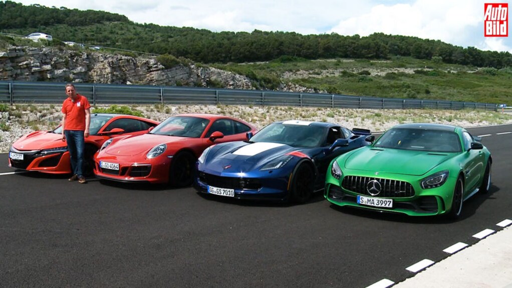 Das ist der Gpfel: vier Supersportler im Vergleich - AUTO BILD