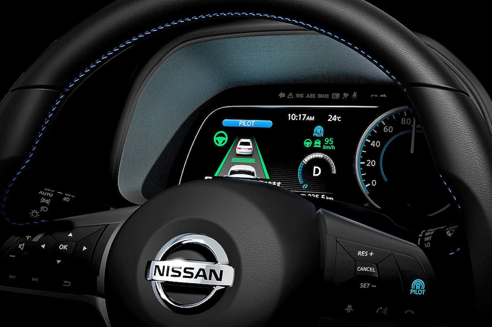 Nissan Leaf (2018): Erlkönig