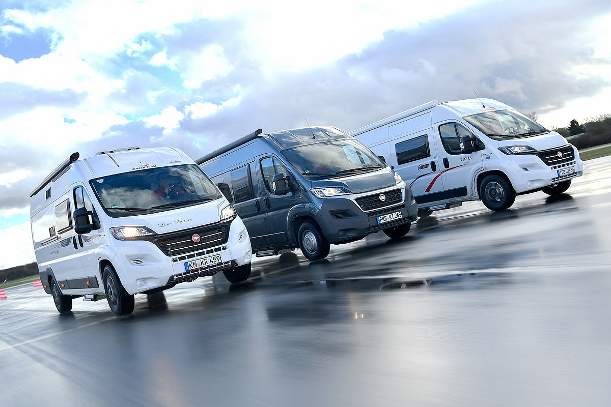 Challenger Vany 117 CS Start, Weinsberg Caratour 601 MQ, Roller Team Livingstone Duo Prestige