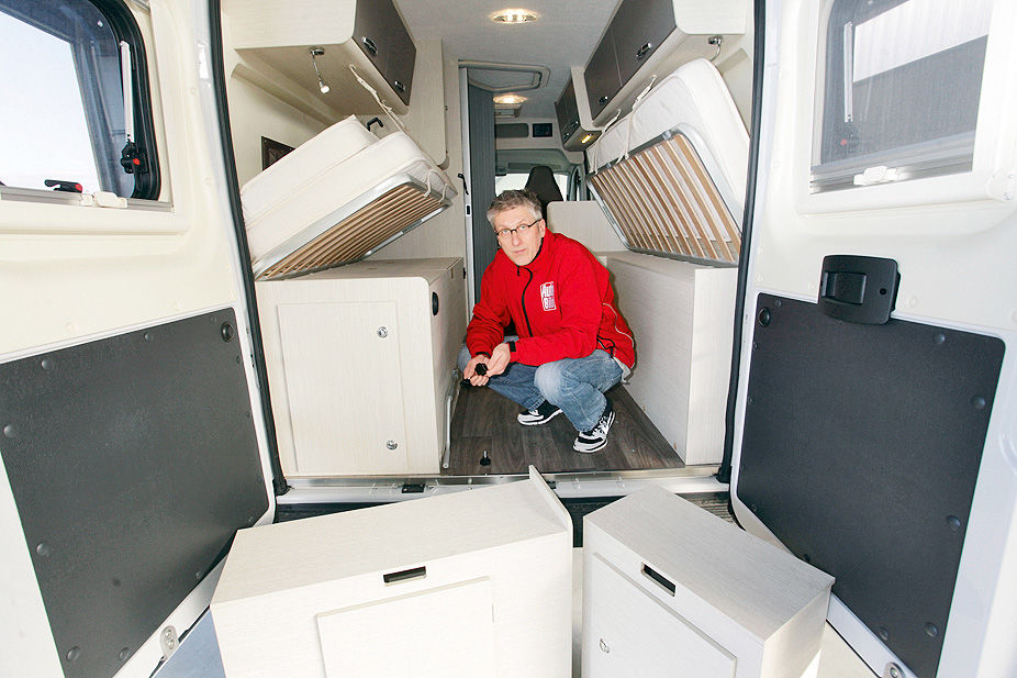 Drei günstige Kastenwagen im Wohnmobil-Test