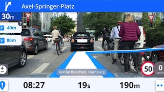 Sygic Navi-App: Augmented Reality