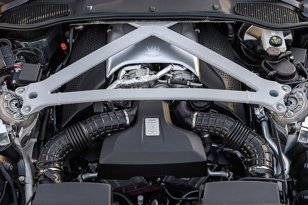 Aston Martin DB11 V8 engine