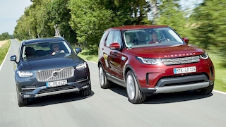 Land Rover Discovery Volvo XC90