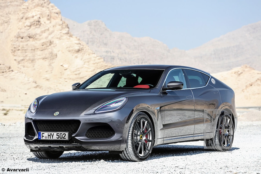 Lotus SUV Illustration